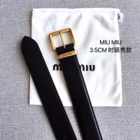 $52.00 USD MIU MIU AAA Quality Belts In 3.5cm For Women #1328610