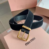 $60.00 USD MIU MIU AAA Quality Belts In 3.5cm For Women #1328620