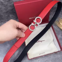 $56.00 USD Salvatore Ferragamo AAA Quality Belts In 2.5cm For Women #1328665