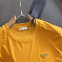 $92.00 USD Prada T-Shirts Short Sleeved For Men #1329155