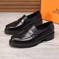 $96.00 USD Hermes Leather Shoes For Men #1329633