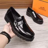 $96.00 USD Hermes Leather Shoes For Men #1329634