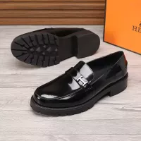 $96.00 USD Hermes Leather Shoes For Men #1329634