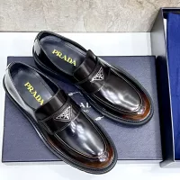$155.00 USD Prada Leather Shoes For Men #1330235