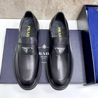 $155.00 USD Prada Leather Shoes For Men #1330238