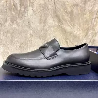 $155.00 USD Prada Leather Shoes For Men #1330238
