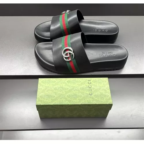 Gucci Slippers For Men #1330902 $56.00 USD, Wholesale Replica Gucci Slippers