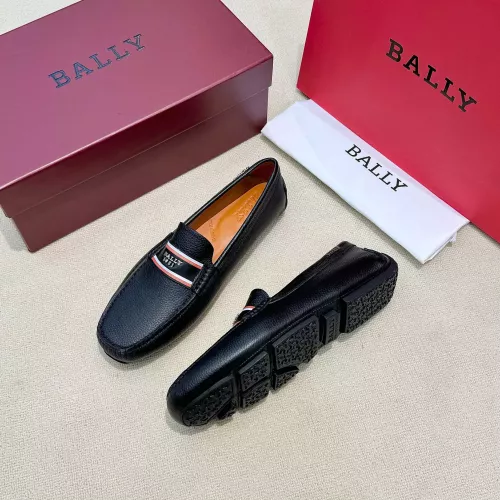 Replica Bally Leather Shoes For Men #1330952 $105.00 USD for Wholesale