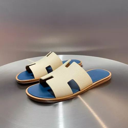 Replica Hermes Slippers For Men #1331478 $100.00 USD for Wholesale
