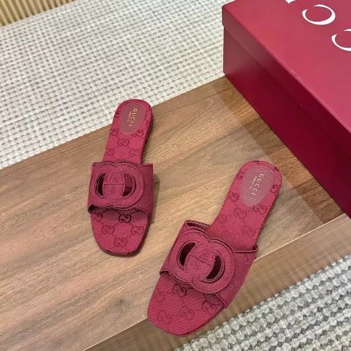 Gucci Slippers For Women #1331861 $82.00 USD, Wholesale Replica Gucci Slippers