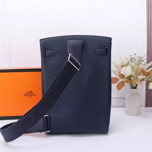 Replica Hermes AAA Quality Messenger Bags In Navy For Unisex #1332190 $251.24 USD for Wholesale