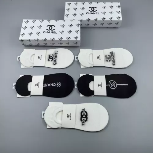 Replica Chanel Socks For Women #1332505 $25.00 USD for Wholesale