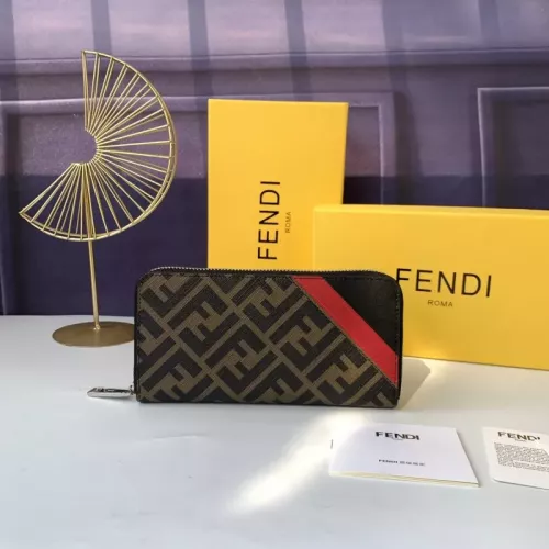 Fendi AAA Quality Wallet #1332633 $72.00 USD, Wholesale Replica Fendi AAA+ Quality Wallet