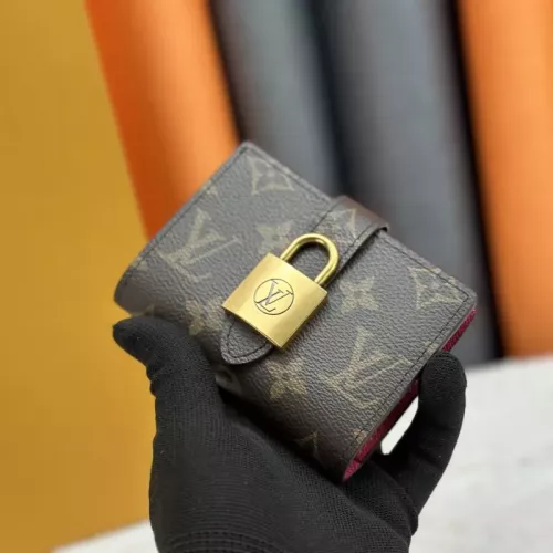 Louis Vuitton LV Card Case In Rose Red #1332877 $45.00 USD, Wholesale Replica Louis Vuitton LV Wallets