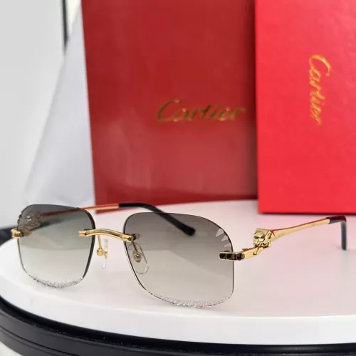 Cartier AAA Quality Sunglassess #1333147 $64.00 USD, Wholesale Replica Cartier AAA Quality Sunglassess