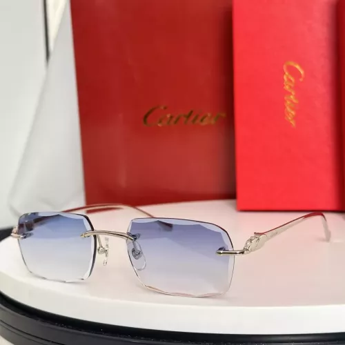 Cartier AAA Quality Sunglassess #1333151 $60.00 USD, Wholesale Replica Cartier AAA Quality Sunglassess