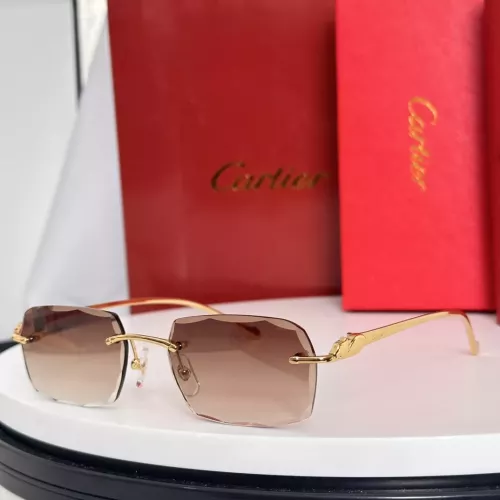 Cartier AAA Quality Sunglassess #1333155 $60.00 USD, Wholesale Replica Cartier AAA Quality Sunglassess