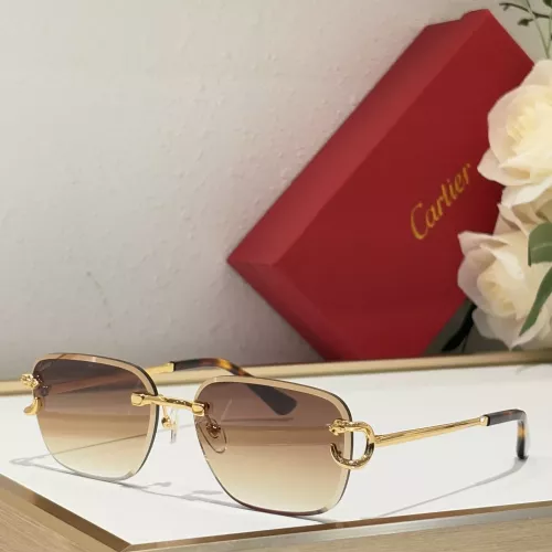 Cartier AAA Quality Sunglassess #1333165 $60.00 USD, Wholesale Replica Cartier AAA Quality Sunglassess