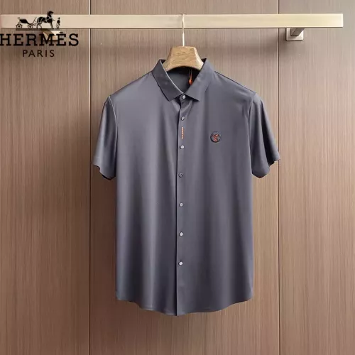 Hermes Shirts Short Sleeved For Men #1333418 $52.00 USD, Wholesale Replica Hermes Shirts