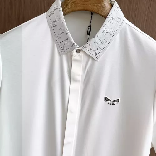 Replica Fendi Shirts Short Sleeved For Men #1333420 $52.00 USD for Wholesale