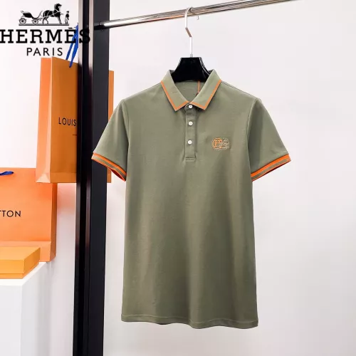 Hermes T-Shirts Short Sleeved For Men #1333517 $42.00 USD, Wholesale Replica Hermes T-Shirts