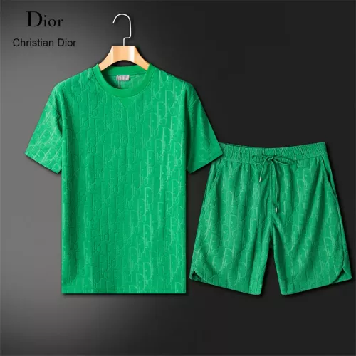 Christian Dior Tracksuits Short Sleeved For Unisex #1333539 $64.00 USD, Wholesale Replica Christian Dior Tracksuits