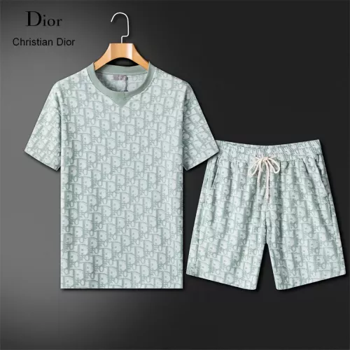 Christian Dior Tracksuits Short Sleeved For Unisex #1333541 $64.00 USD, Wholesale Replica Christian Dior Tracksuits