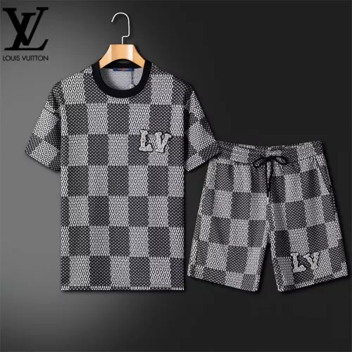 Louis Vuitton LV Tracksuits Short Sleeved For Unisex #1333547 $64.00 USD, Wholesale Replica Louis Vuitton LV Tracksuits