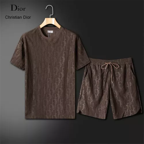 Christian Dior Tracksuits Short Sleeved For Unisex #1333553 $64.00 USD, Wholesale Replica Christian Dior Tracksuits