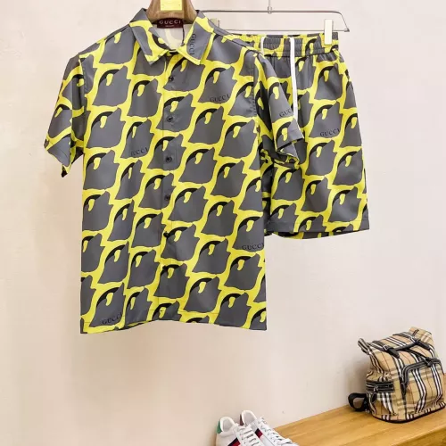 Gucci Tracksuits Short Sleeved For Men #1333581 $64.00 USD, Wholesale Replica Gucci Tracksuits