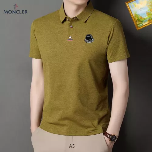 Moncler T-Shirts Short Sleeved For Men #1334412 $34.00 USD, Wholesale Replica Moncler T-Shirts