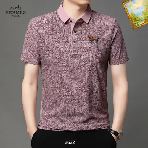 Hermes T-Shirts Short Sleeved For Men #1334456 $34.00 USD, Wholesale Replica Hermes T-Shirts