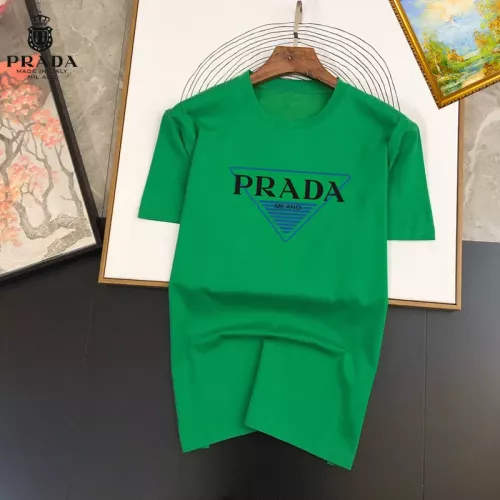 Prada T-Shirts Short Sleeved For Unisex #1334498 $25.00 USD, Wholesale Replica Prada T-Shirts