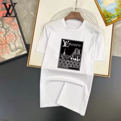 Louis Vuitton LV T-Shirts Short Sleeved For Unisex #1334501 $25.00 USD, Wholesale Replica Louis Vuitton LV T-Shirts