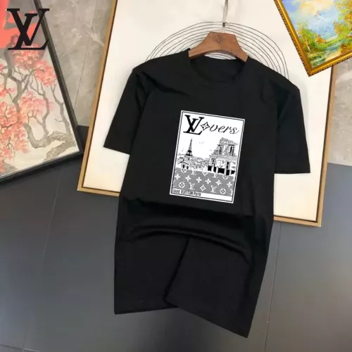 Louis Vuitton LV T-Shirts Short Sleeved For Unisex #1334506 $25.00 USD, Wholesale Replica Louis Vuitton LV T-Shirts