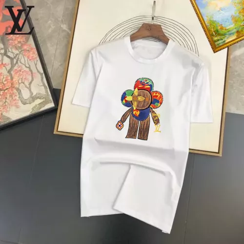 Louis Vuitton LV T-Shirts Short Sleeved For Unisex #1334527 $25.00 USD, Wholesale Replica Louis Vuitton LV T-Shirts