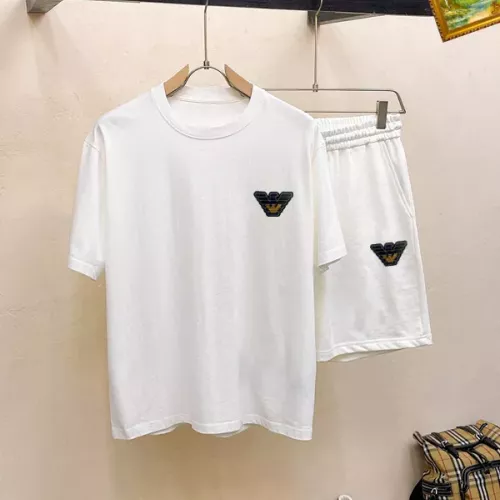 Armani Tracksuits Short Sleeved For Men #1334746