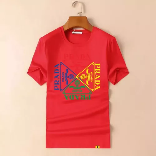 Prada T-Shirts Short Sleeved For Men #1335023 $40.00 USD, Wholesale Replica Prada T-Shirts