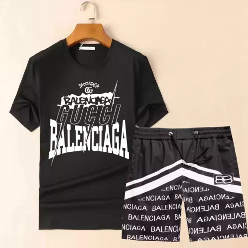 Balenciaga Fashion Tracksuits Short Sleeved For Men #1335101 $68.00 USD, Wholesale Replica Balenciaga Fashion Tracksuits