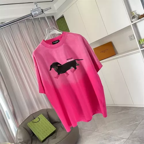 Balenciaga T-Shirts Short Sleeved For Unisex #1335728 $45.00 USD, Wholesale Replica Balenciaga T-Shirts