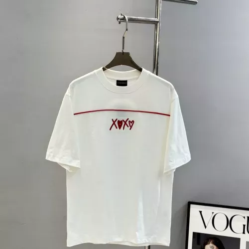 Armani T-Shirts Short Sleeved For Unisex #1335964
