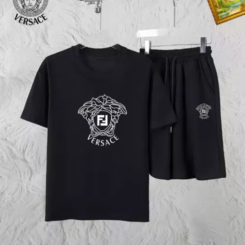 Versace Tracksuits Short Sleeved For Men #1336091 $48.00 USD, Wholesale Replica Versace Tracksuits