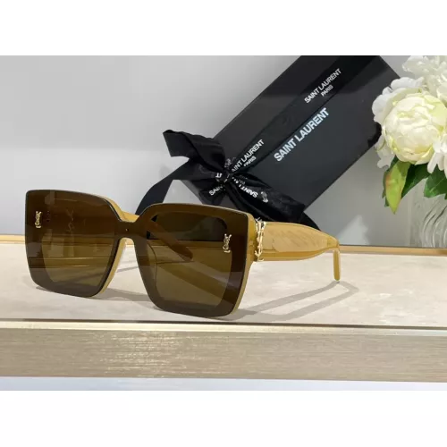 Yves Saint Laurent YSL AAA Quality Sunglasses #1336834 $68.00 USD, Wholesale Replica Yves Saint Laurent YSL AAA Quality Sunglasses