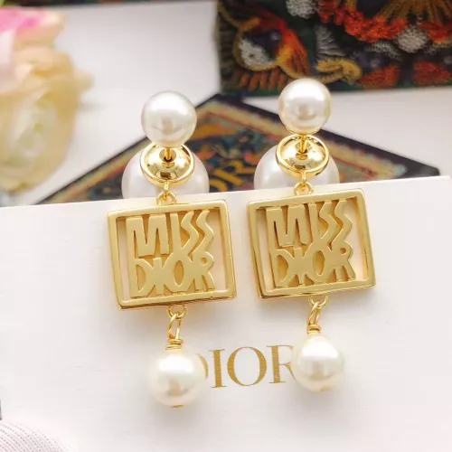 Christian Dior Earrings For Women #1337254 $29.00 USD, Wholesale Replica Christian Dior Earrings