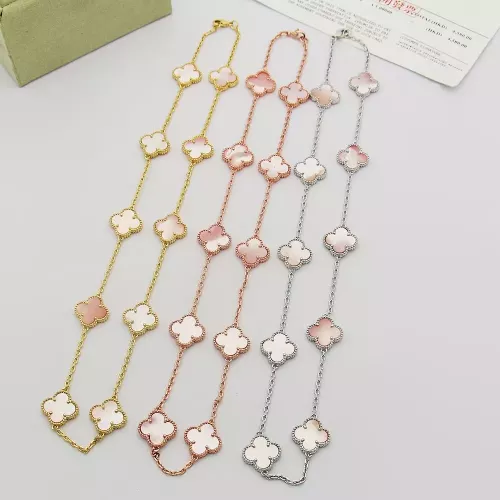Replica Van Cleef & Arpels Necklaces For Women #1337413 $40.00 USD for Wholesale