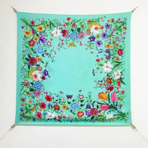 Gucci Silk Squares #1338014 $64.00 USD, Wholesale Replica Gucci Scarf