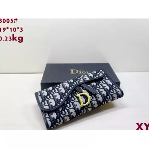 Christian Dior Wallets For Women #1338609 $19.00 USD, Wholesale Replica Christian Dior Wallets
