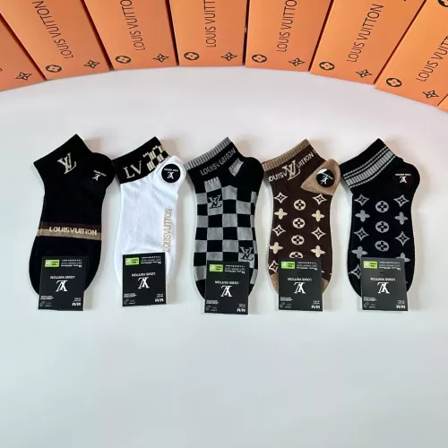 Louis Vuitton LV Socks #1338632 $27.00 USD, Wholesale Replica Louis Vuitton LV Socks