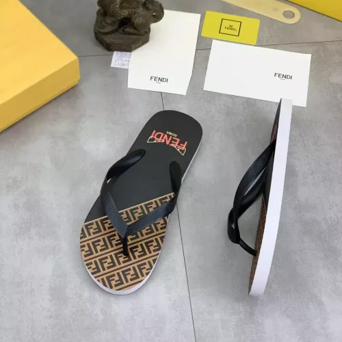 Replica Fendi Slippers For Men #1339586 $48.00 USD for Wholesale