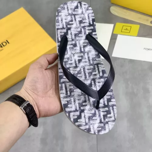 Replica Fendi Slippers For Men #1339593 $48.00 USD for Wholesale